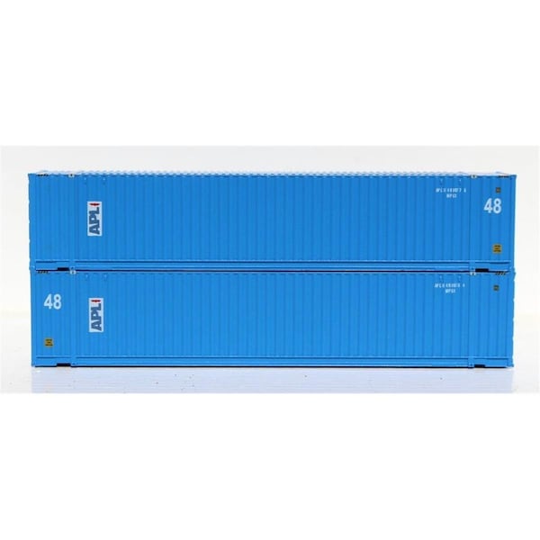 Jacksonville Terminal N Scale APL 3-42-3 Corrugated Container with Magnetic System JTC485015 - main